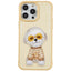 iPhone 14 Pro Hybrid Plastik Cover m. Print - Bamse Hund