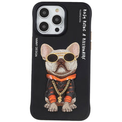 iPhone 14 Pro Max Hybrid Plastik Cover m. Print - Street Hund