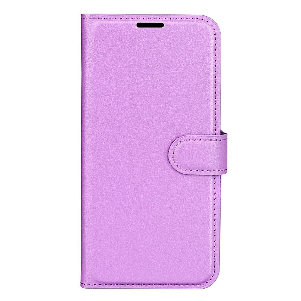 EIDERWOOD Honor X8 (5G) Kunstlæder Flip Cover m. Kortholder & Ståfunktion - Lilla