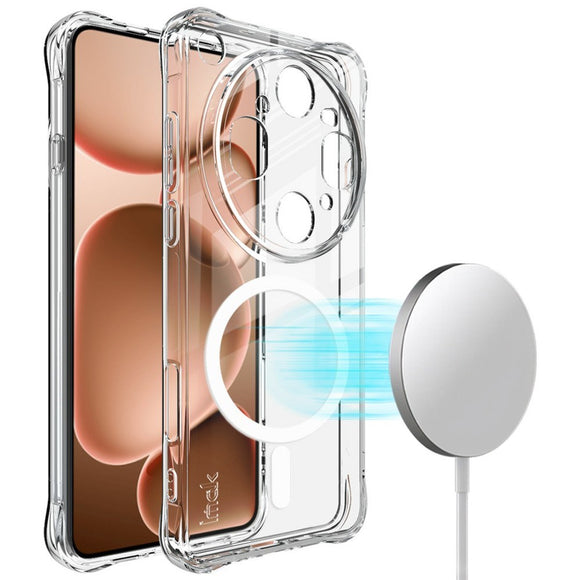 OPPO Find X9 Ultra IMAK Fleksibelt Plastik Cover - MagSafe Kompatibel - Gennemsigtig