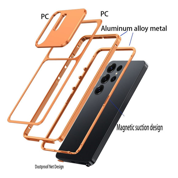 Samsung Galaxy S26 Ultra EIDERWOOD Varmeafledende Cover - Sølv