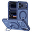 iPhone 17 Pro Max EIDERWOOD Hybrid Cover m. Varmeafledning & 360° Roterende Kickstand - MagSafe Kompatibel - Blå