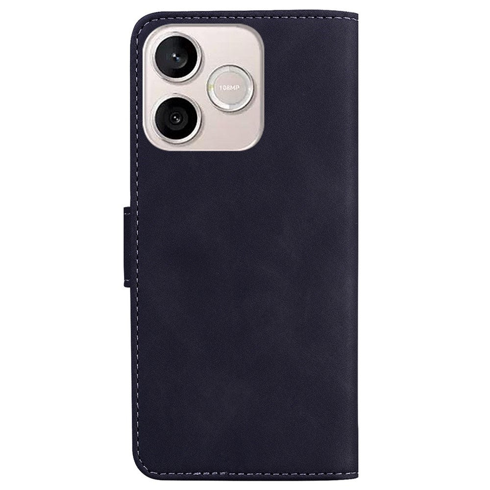 Honor 600 Lite EIDERWOOD Kunstlæder Flip Cover - Sort