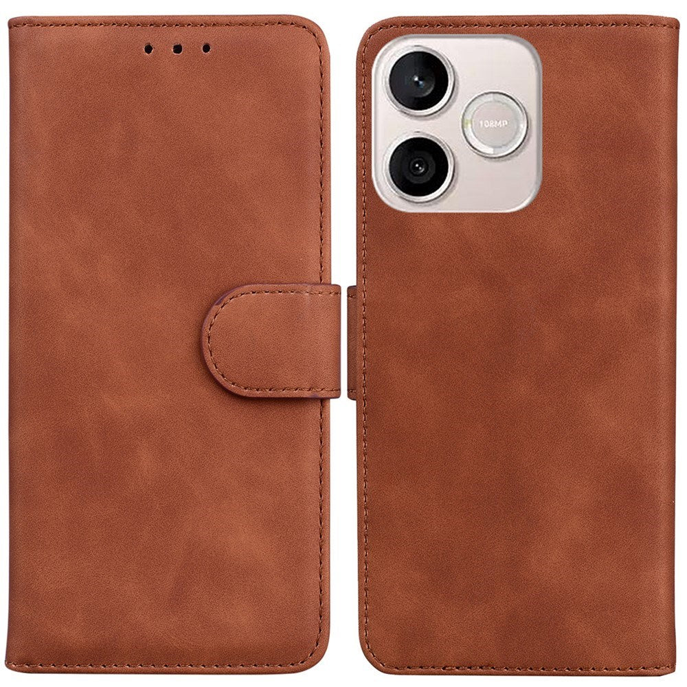 Honor 600 Lite EIDERWOOD Kunstlæder Flip Cover - Brun