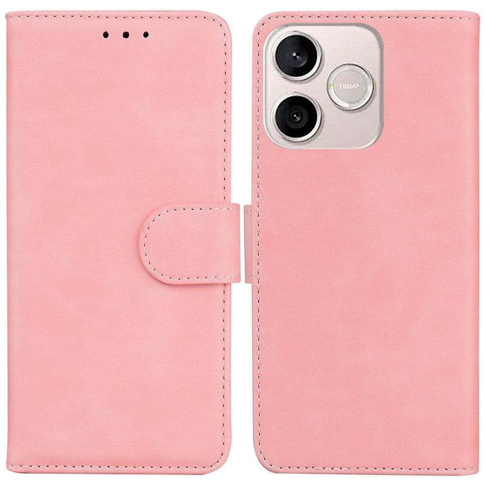 Honor 600 Lite EIDERWOOD Kunstlæder Flip Cover - Lyserød