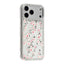 iPhone 17 Pro Max EIDERWOOD Hybrid Cover m. Rhinsten & Blomsterdesign - Gennemsigtig / Kirsebærblomster