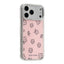 iPhone 17 Pro Max EIDERWOOD Hybrid Cover m. Rhinsten & Blomsterdesign - Lyserød / Blomster