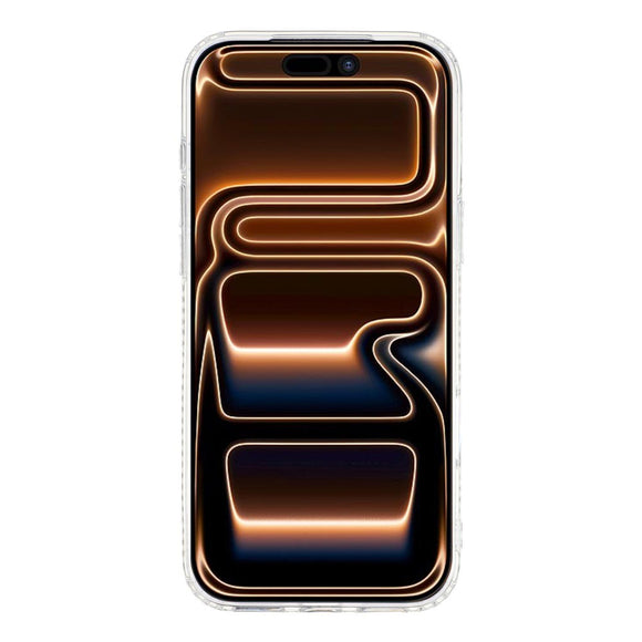 iPhone 17 Pro Max EIDERWOOD Hybrid Cover m. Rhinsten & Blomsterdesign - Gul / Tulipaner
