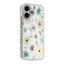 iPhone 17 EIDERWOOD Hybrid Cover m. Rhinsten & Blomsterdesign - Hvid / Flerfarvet Blomster