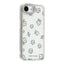 iPhone 17e / 16e EIDERWOOD Hybrid Cover m. Rhinsten & Blomsterdesign - Hvid / Blomster