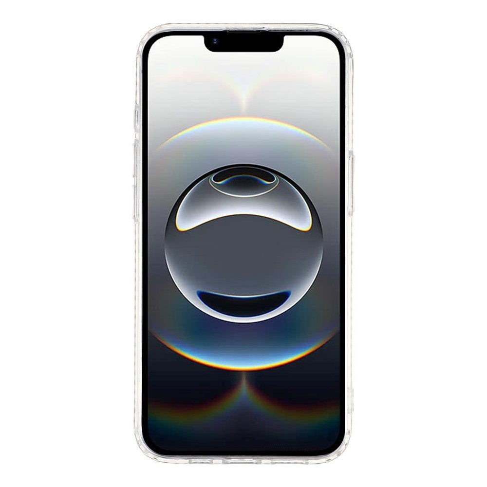 iPhone 17e / 16e EIDERWOOD Hybrid Cover m. Rhinsten & Blomsterdesign - Hvid / Forårsblomster