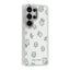 Samsung Galaxy S26 Ultra EIDERWOOD Hybrid Cover m. Rhinsten & Blomsterdesign - Hvid / Blomster