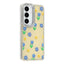 Samsung Galaxy S26 EIDERWOOD Hybrid Cover m. Rhinsten & Blomsterdesign - Gul / Tulipaner