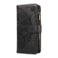 iPhone 17 Pro EIDERWOOD Flipcover m. 9 x Kortholder - Lynlåslomme - RFDI-Blokering - Rem - Sort