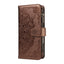iPhone 17 Pro EIDERWOOD Flipcover m. 9 x Kortholder - Lynlåslomme - RFDI-Blokering - Rem - Brun