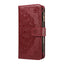 iPhone 17e / 16e EIDERWOOD Flipcover m. 9 x Kortholder - Lynlåslomme - RFDI-Blokering - Rem - Rød