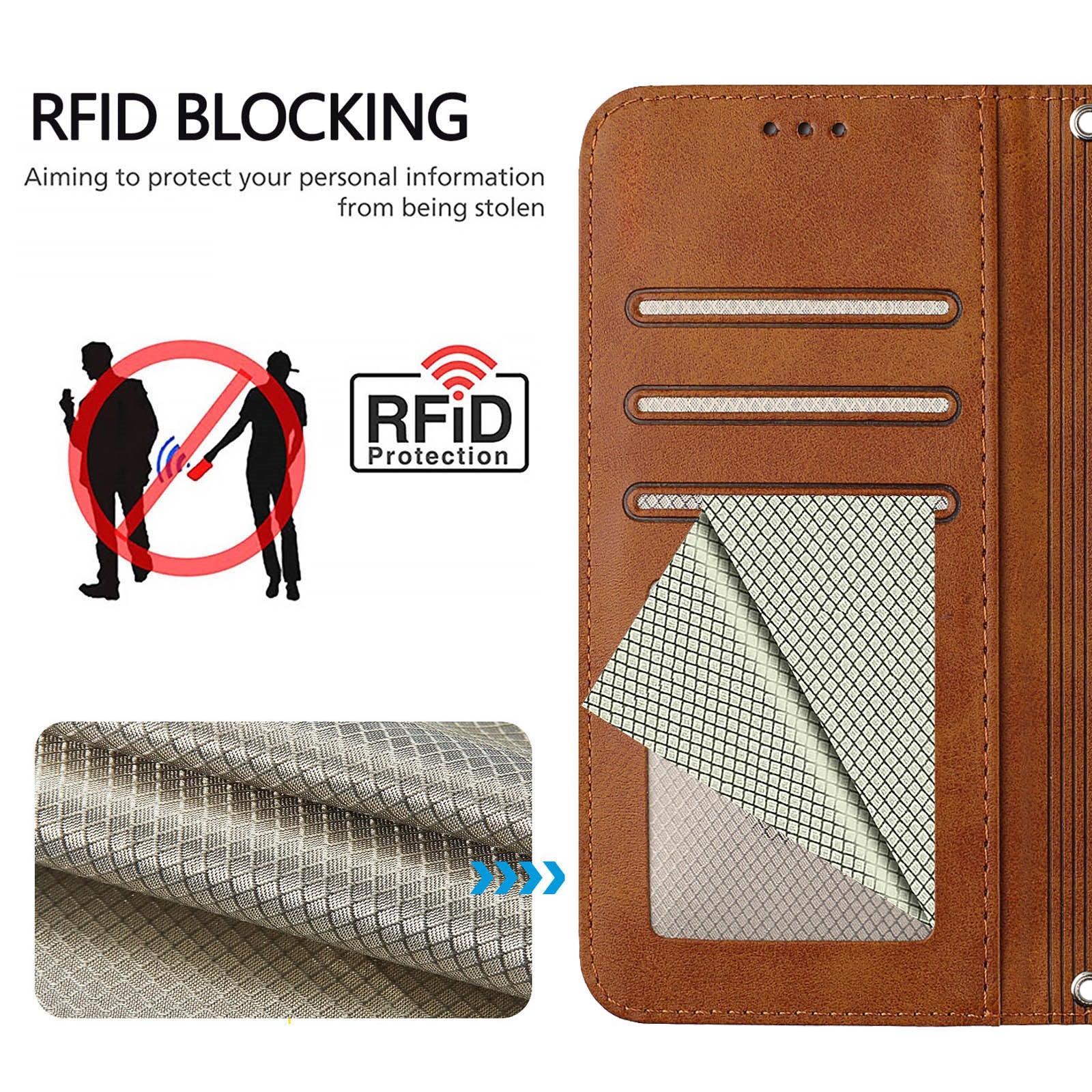 Honor 600 / 600 Pro EIDERWOOD Kunstlæder Flip Cover m. Strop - Brun