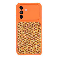Samsung Galaxy A17 (5G) EIDERWOOD Fleksibelt Plast Cover m. Glitter - Orange
