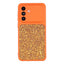 Samsung Galaxy A17 (5G) EIDERWOOD Fleksibelt Plast Cover m. Glitter - Orange