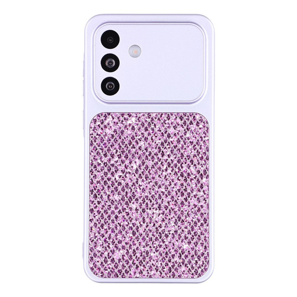 Samsung Galaxy A17 (5G) EIDERWOOD Fleksibelt Plast Cover m. Glitter - Lilla