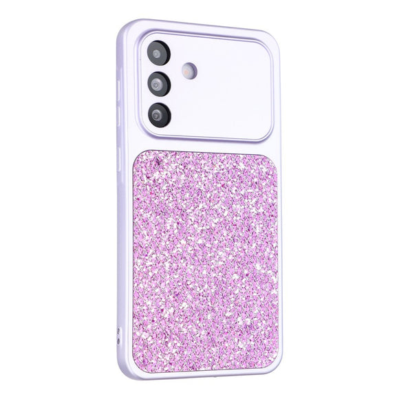 Samsung Galaxy A17 (5G) EIDERWOOD Fleksibelt Plast Cover m. Glitter - Lilla