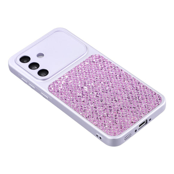 Samsung Galaxy A17 (5G) EIDERWOOD Fleksibelt Plast Cover m. Glitter - Lilla