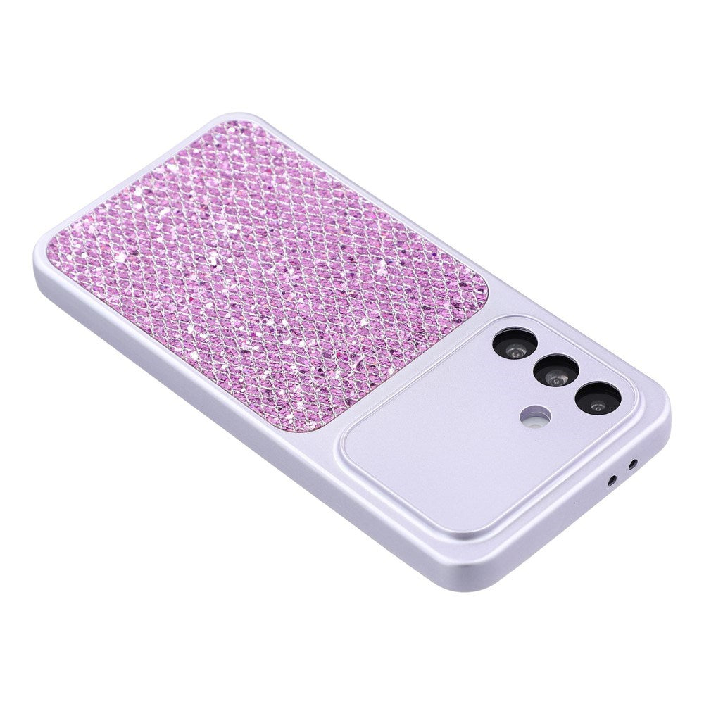 Samsung Galaxy A17 (5G) EIDERWOOD Fleksibelt Plast Cover m. Glitter - Lilla