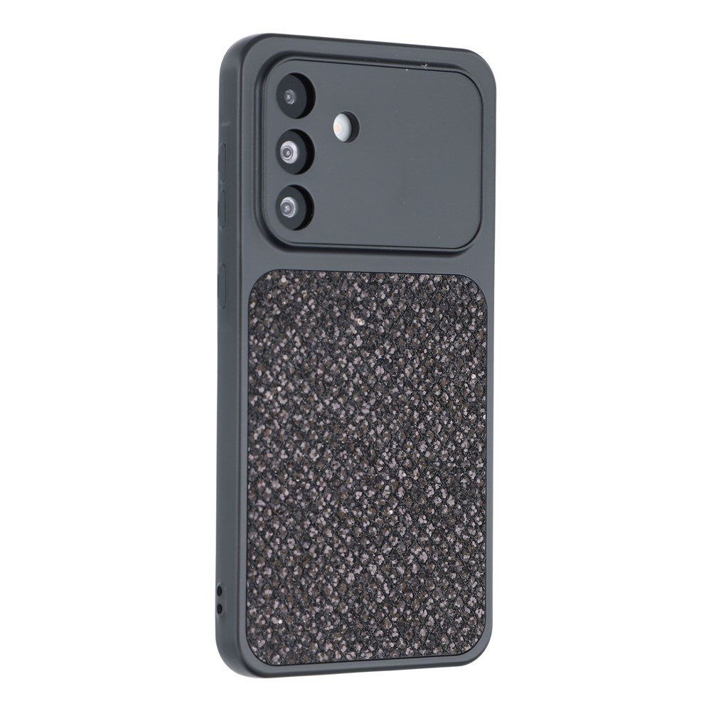 Samsung Galaxy A17 (5G) EIDERWOOD Fleksibelt Plast Cover m. Glitter - Sort