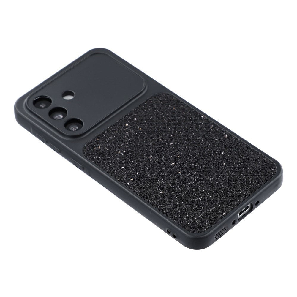 Samsung Galaxy A17 (5G) EIDERWOOD Fleksibelt Plast Cover m. Glitter - Sort