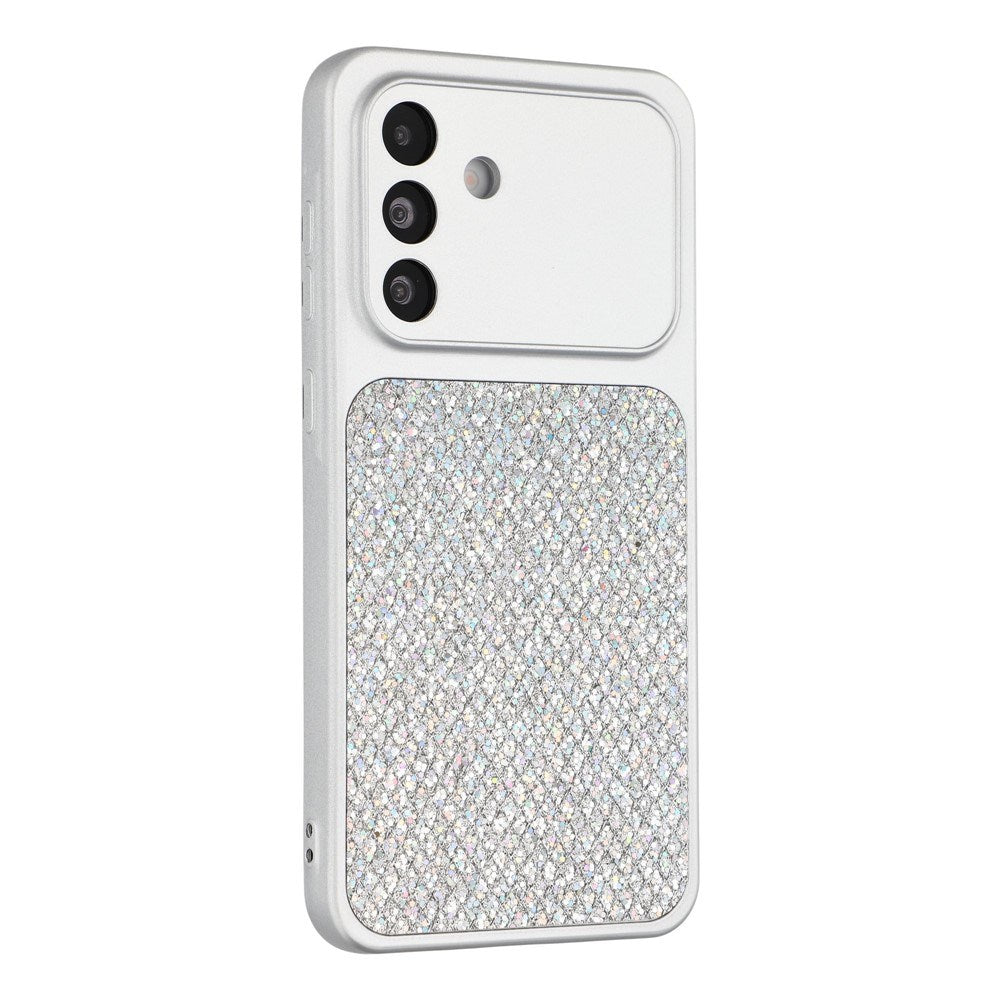 Samsung Galaxy A17 (5G) EIDERWOOD Fleksibelt Plast Cover m. Glitter - Sølv
