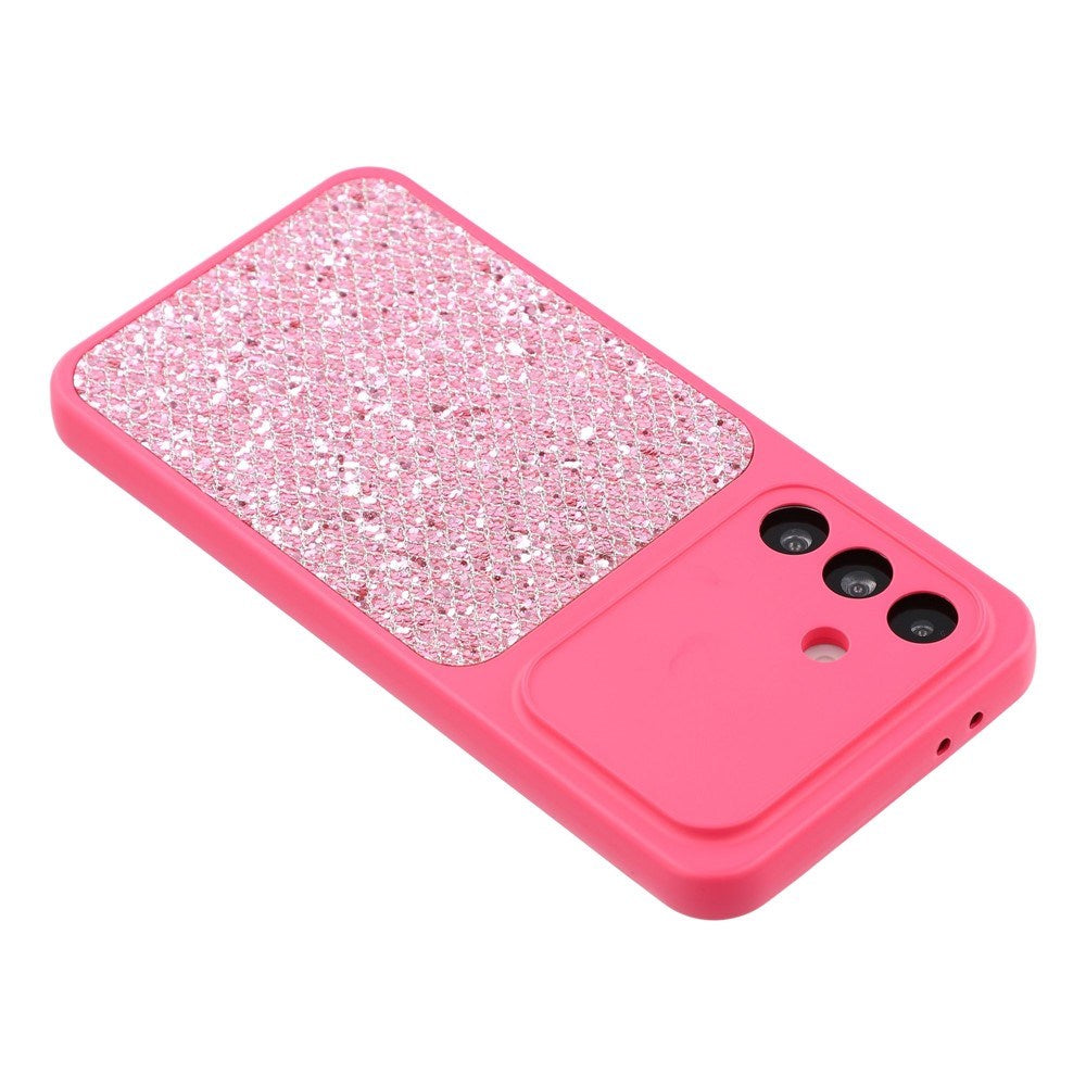 Samsung Galaxy A17 (5G) EIDERWOOD Fleksibelt Plast Cover m. Glitter - Pink