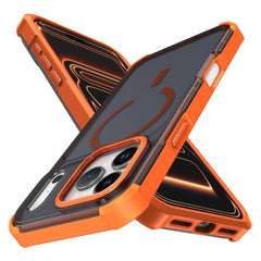 iPhone 17 Pro EIDERWOOD Mat Hybrid Plast Cover - MagSafe Kompatibel - Orange