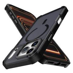 iPhone 17 Pro EIDERWOOD Mat Hybrid Plast Cover - MagSafe Kompatibel - Sort