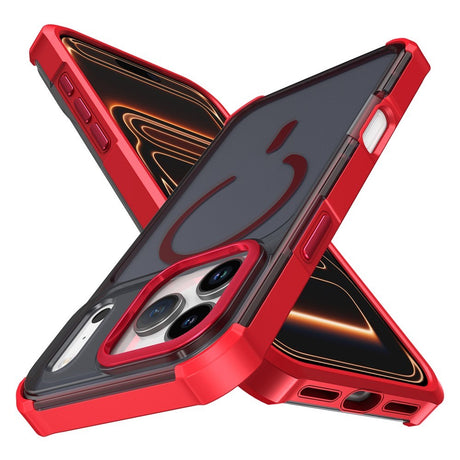iPhone 17 Pro EIDERWOOD Mat Hybrid Plast Cover - MagSafe Kompatibel - Rød