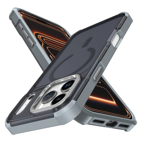 iPhone 17 Pro EIDERWOOD Mat Hybrid Plast Cover - MagSafe Kompatibel - Grå