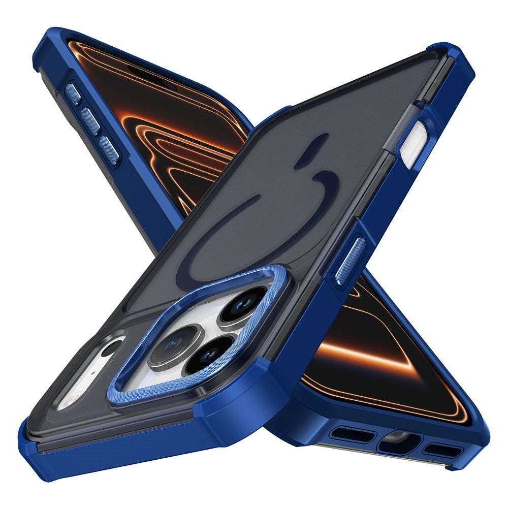iPhone 17 Pro EIDERWOOD Mat Hybrid Plast Cover - MagSafe Kompatibel - Blå
