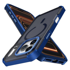 iPhone 17 Pro EIDERWOOD Mat Hybrid Plast Cover - MagSafe Kompatibel - Blå