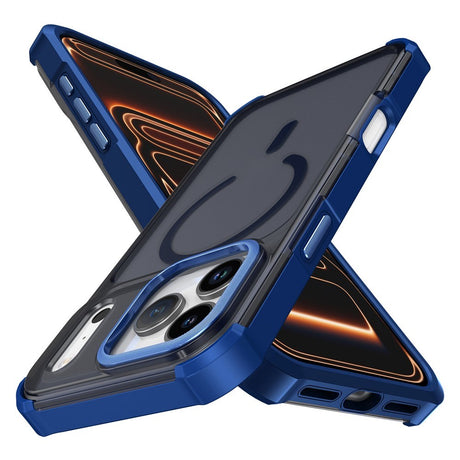 iPhone 17 Pro EIDERWOOD Mat Hybrid Plast Cover - MagSafe Kompatibel - Blå