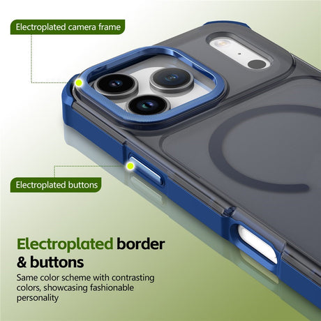 iPhone 17 Pro EIDERWOOD Mat Hybrid Plast Cover - MagSafe Kompatibel - Blå