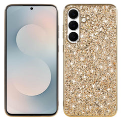 Samsung Galaxy A57 EIDERWOOD Plast Glitter Cover - Guld