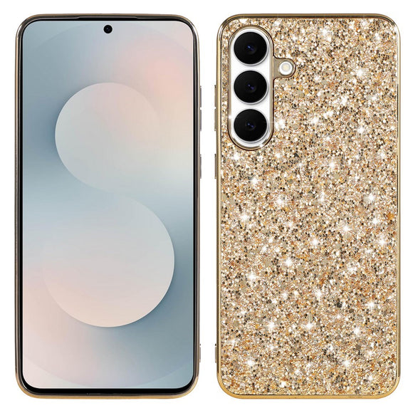 Samsung Galaxy A57 EIDERWOOD Plast Glitter Cover - Guld