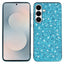 Samsung Galaxy A57 EIDERWOOD Plast Glitter Cover - Blå