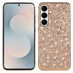 Samsung Galaxy A57 EIDERWOOD Plast Glitter Cover - Rose Gold