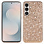 Samsung Galaxy A57 EIDERWOOD Plast Glitter Cover - Rose Gold