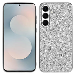Samsung Galaxy A57 EIDERWOOD Plast Glitter Cover - Sølv