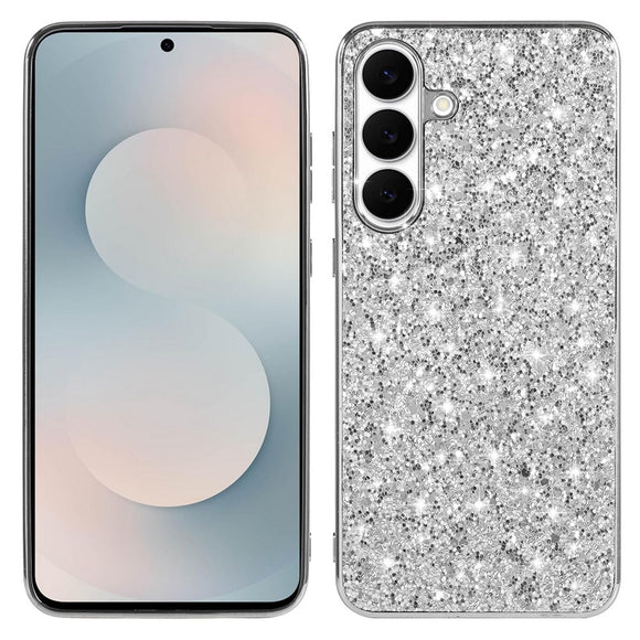 Samsung Galaxy A57 EIDERWOOD Plast Glitter Cover - Sølv