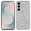 Samsung Galaxy A57 EIDERWOOD Plast Glitter Cover - Sølv