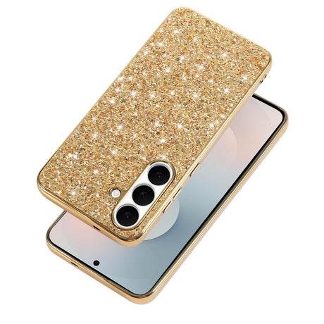 Samsung Galaxy A57 EIDERWOOD Plast Glitter Cover - Sølv