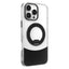 iPhone 16 EIDERWOOD Hybrid Cover med Ståfunktion - MagSafe Kompatibel - Gennemsigtig / Sort
