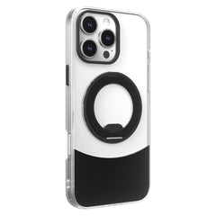 iPhone 14 Pro EIDERWOOD Hybrid Cover med Ståfunktion - MagSafe Kompatibel - Gennemsigtig / Sort
